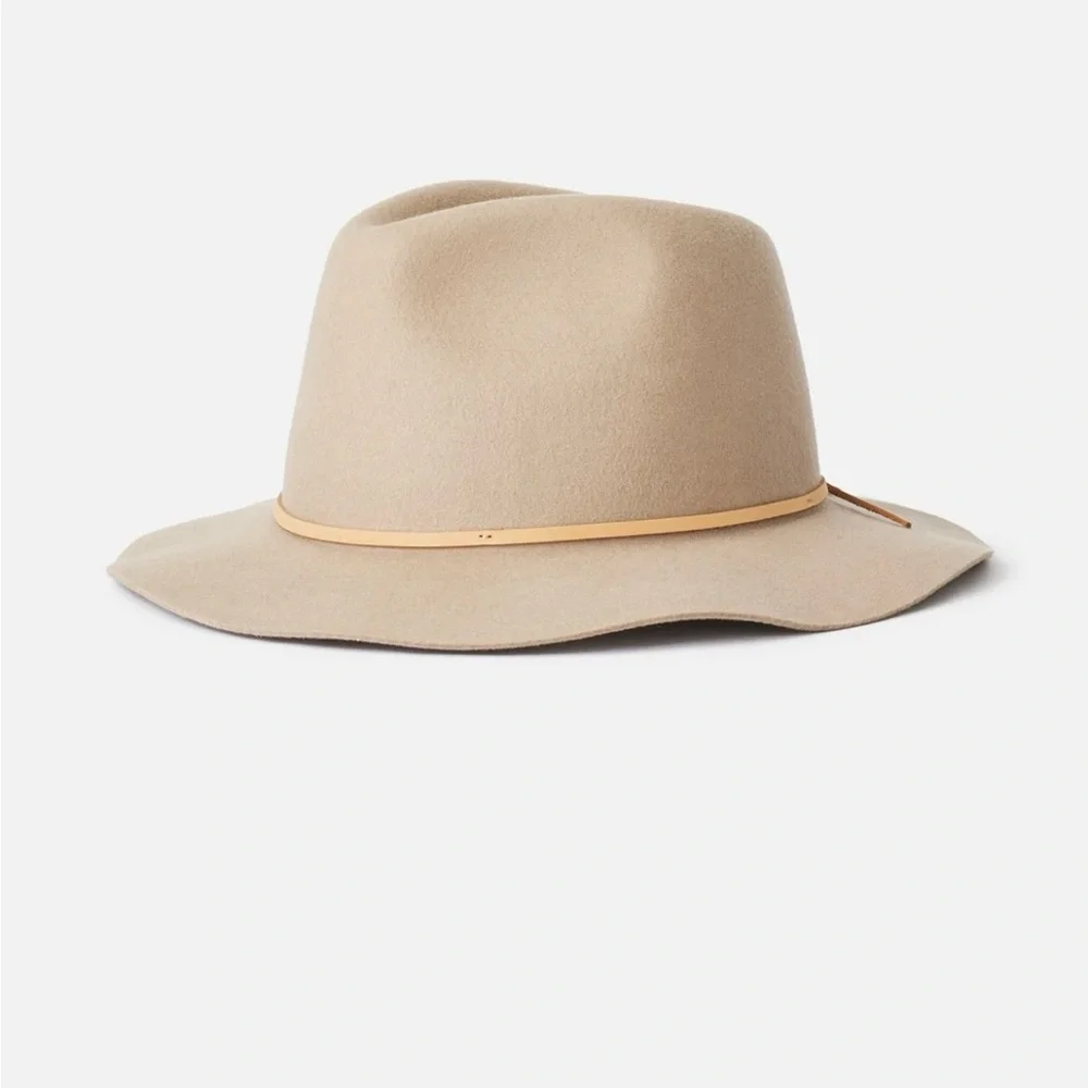 NWOT Brixton Wesley Wool Fedora